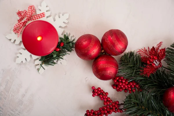 Decoratie voor Kerstmis en Nieuwjaar — Stockfoto