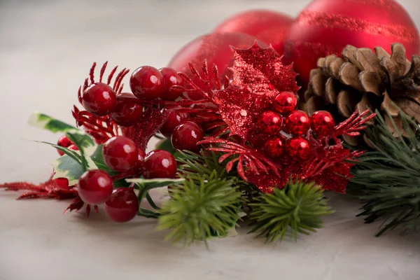 Decoratie voor Kerstmis en Nieuwjaar — Stockfoto