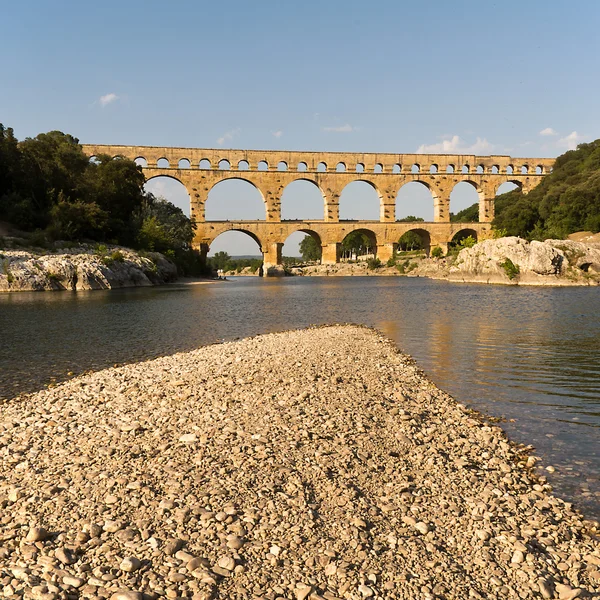 Pont du Gard near Nimes, France — Stock Photo, Image