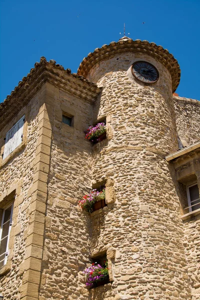 Facade of the Provencal house, France — Stock Photo, Image