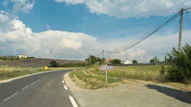 route de la lavande ,Provence, France