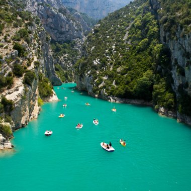Büyük Kanyon Verdon, Fransa 