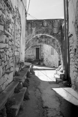 Tipik Istrian mimarisi 