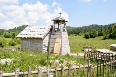  Vahşi Batı Film seti, Kuzey Fuzine, Hırvatistan.
