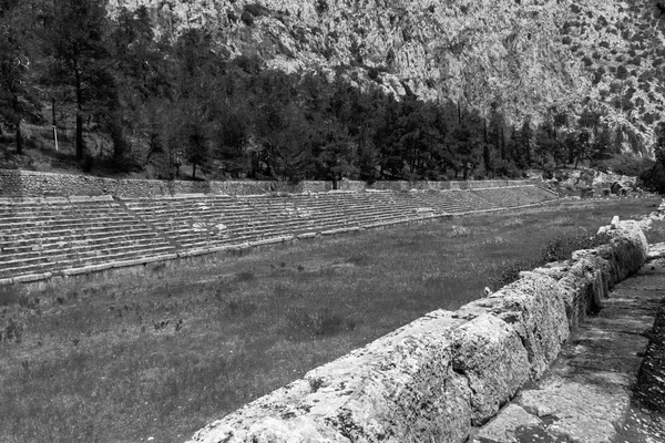 Ancient Stadium Delfi Greece — Stock Photo, Image