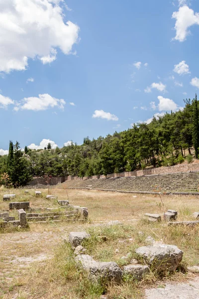 Antiguo Estadio Delfi Grecia — Foto de Stock