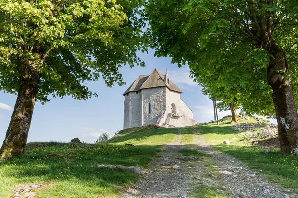 Überreste Der Kirche Der Festung Sokolac Dorf Brünje Region Lika Stockfoto
