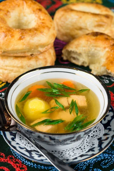 Asya balık çorbası. Balik shourpa