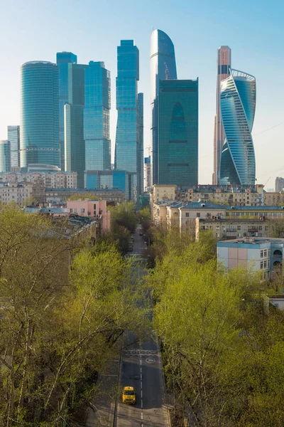 Moscú Rusia Abril 2017 Complejo Negocios Moscú Ciudad Moscú Centro — Foto de Stock