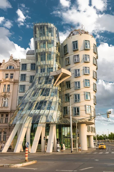 Praga República Checa Julio 2016 Edificio Moderno También Conocido Como — Foto de Stock