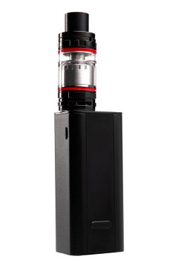 Beyaz arkaplanda buharlaştırma aygıtı izole edildi