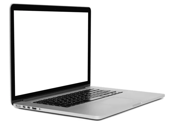 Moskva Rusko Října 2017 Zbrusu Nový Macbook Pro Sítnicovým Displejem — Stock fotografie