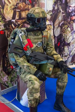 Moskova Bölgesi, Rusya - 27 Ağustos 2017: Uluslararası Askeri-Teknik Forum ARMY-2017