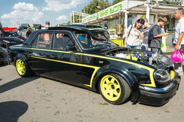 Moscou Août 2016 Festival Jeunesse Visages Lacets Dans Gorky Park — Photo