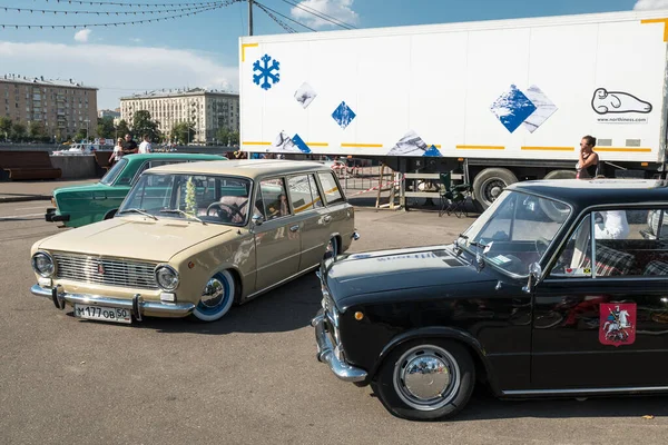 Moscow Agosto 2016 Festival Juventude Faces Laces Tênis Gorky Park — Fotografia de Stock