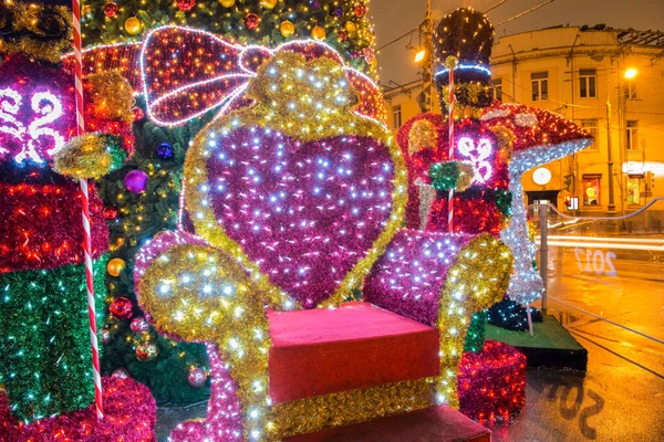 Moscou Russie Décembre 2016 Arbre Noël — Photo