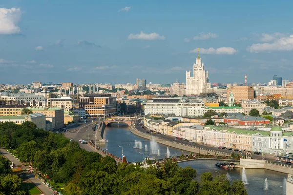 Μόσχα Ρωσία Ιουνίου 2016 Θέα Στο Κέντρο Της Πόλης Της — Φωτογραφία Αρχείου