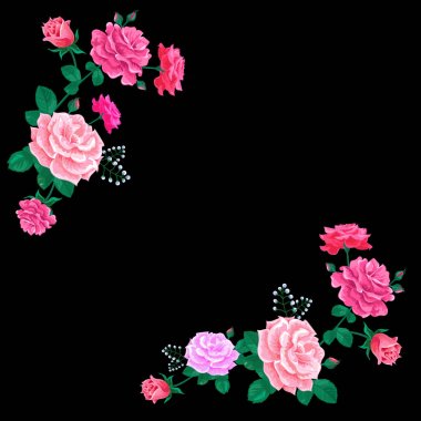 Gül kartı siyah-01