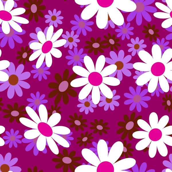 Flores abstractas rosa08-01 — Vector de stock