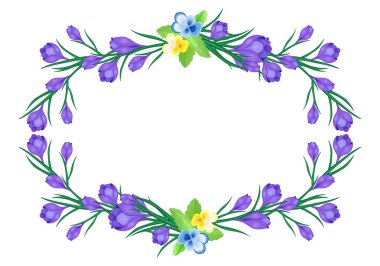 Crocuses01-01 numaralı tebrik kartı.