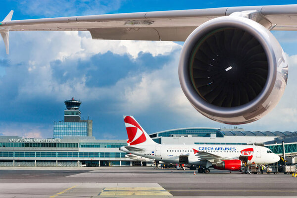 SA, Boing A319, Czech Airlines, Vaclav Havel International airport, Ruzyne, Czech republic 