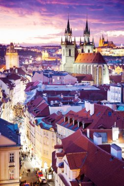 Prazsky hrad, Tynsky chram a Stare Mesto (UNESCO), Praha, Ceska 
