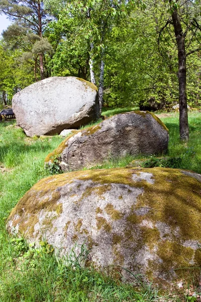 Manzara Pek Çok Granit Kayalar Ile Taş Çağından Ruhsal Hac — Stok fotoğraf