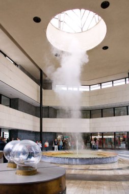  Pavilion Vridlo kaplıca colonnade spa Town Karlovy Vary, Çek Cumhuriyeti