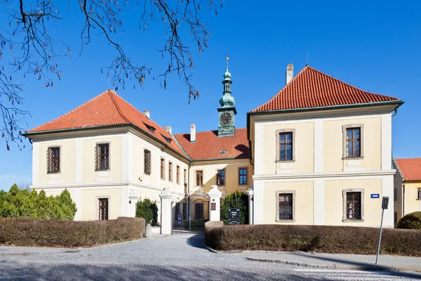 Kasteel en stad gallery, Kladno, Midden Bohemen, Tsjechië — Stockfoto