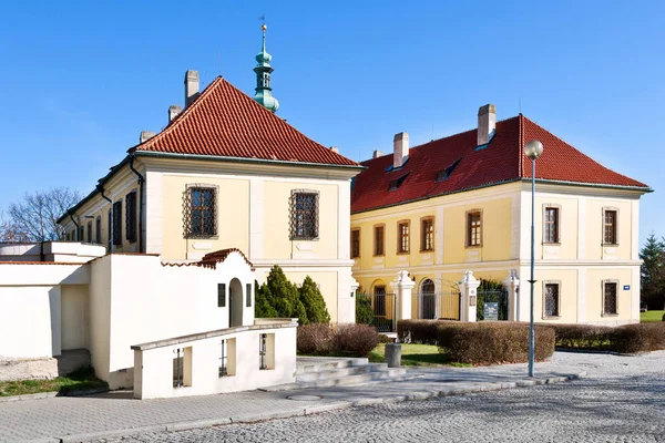Kasteel en stad gallery, Kladno, Midden Bohemen, Tsjechië — Stockfoto