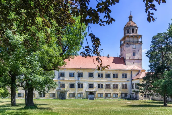 Castello rinascimentale Moravsky Krumlov, distretto di Vysocina, Repubblica ceca, Europa — Foto Stock