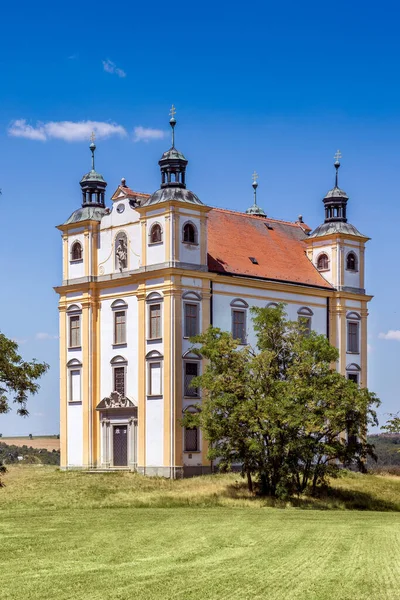 Kościół św. Floriana, Morawski Krumlov, rejon Wyszyński, Republika Czeska, Europa — Zdjęcie stockowe