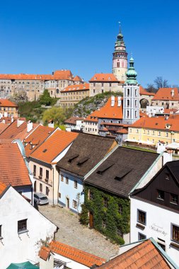 Cesky Krumlov kasabası (Unesco), Güney Bohemya, Çek Cumhuriyeti, Europ