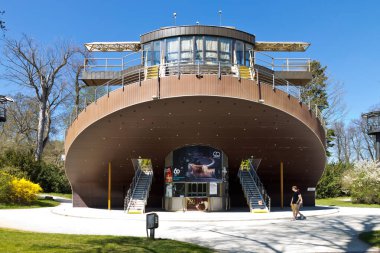  Devrimci oditoryum, Cesky Krumlov kasabası (Unesco), Güney Bohemya, Çek Cumhuriyeti, Avrupa