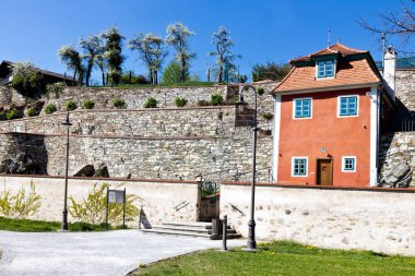 Egon Schiele evi, Cesky Krumlov kasabası (Unesco), Güney Bohemya, Çek Cumhuriyeti, Avrupa