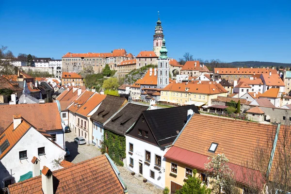 Cesky krumlov town (unesco), südböhmen, tschechische republik, europ — Stockfoto