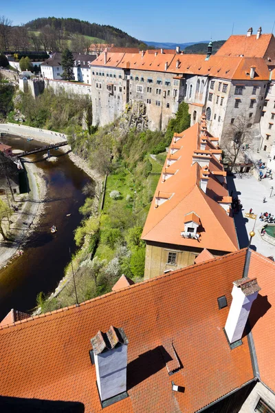 Cesky Krumlov town (UNESCO), South Bohemia, Czech republic, Europe — Stock Photo, Image