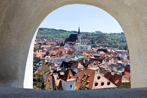 Cesky Krumlov town (UNESCO), South Bohemia, Czech republic, Europ — Stock Photo, Image