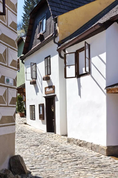 Cesky Krumlov town (Unesco), South Bohemia, Czech Republic, Europe — 图库照片