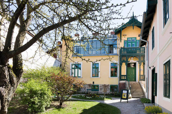 Seidel photo studio museum, Cesky Krumlov town (UNESCO), South Bohemia, Czech republic, Europe