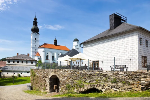 Renaissance castle Kolstejn, town Branna, Jeseniky mountains, Czech republic — Stock Photo, Image