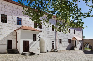 Müze, St Procopius bazilika ve Manastırı, kasaba ile kale Trebic (Unesco, Yahudi toplumunun Orta Avrupa'nın en eski ortaçağ yerleşim), Moravia, Çek Cumhuriyeti, Avrupa