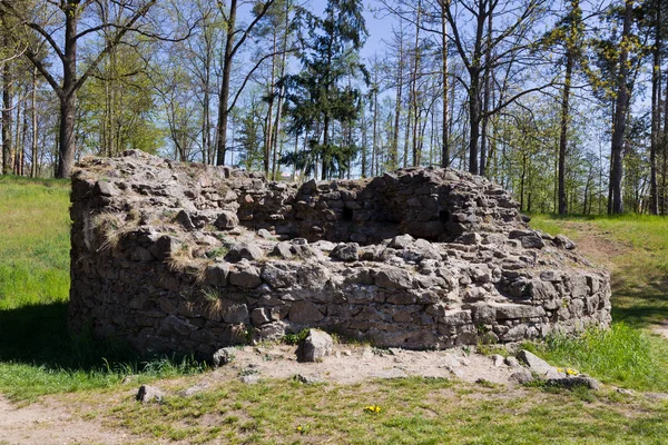 中世の要塞、ユダヤ人の町トレビック(ユネスコ、中央ヨーロッパで最も古い中世のユダヤ人コミュニティの集落) 、モラヴィア、チェコ共和国、ヨーロッパ — ストック写真