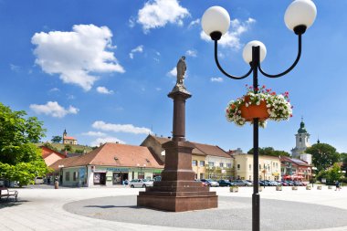 Bzenec kasabası, Güney Moravya, Çek Cumhuriyeti