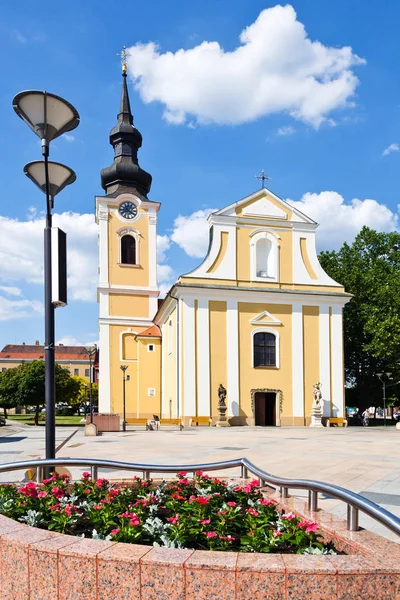 Ciudad de Hodonin, Moravia del Sur, República Checa — Foto de Stock