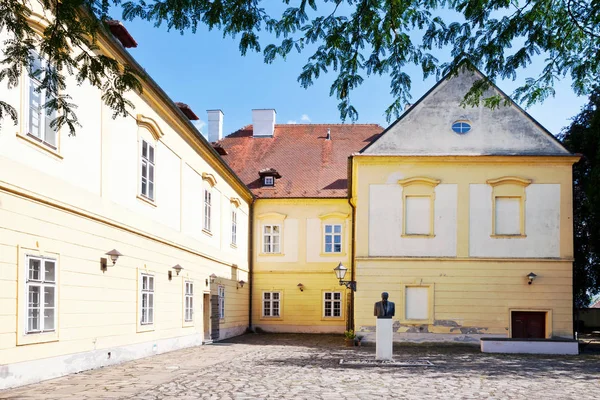 Kasteel en museum van Tgm, Hodonin stad, Zuid-Moravië, Tsjechië — Stockfoto