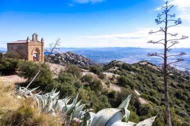 Santa Maria de Montserrat Abbey, Montserrat Cloister, Catalonia district,  Spain