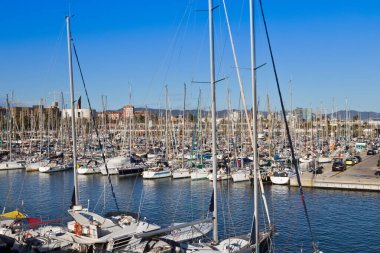Moll de Marina, Barceloneta Sahili, Barselona, İspanya