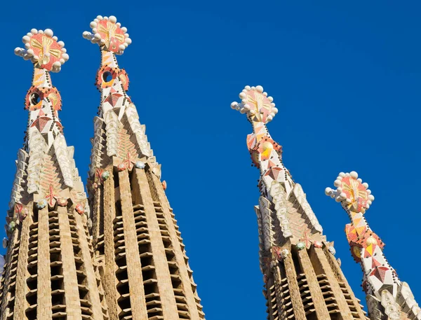 The Bas í lica de la Sagrada Family í lia, Unesco,バルセロナ,スペイン. — ストック写真