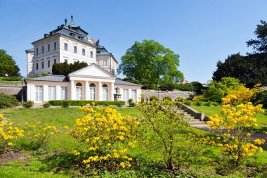 Karlova Koruna Kalesi (Charles 's Crown), Chlumec nad Cidlinou kasabası, Hradec Kralove bölgesi, Çek Cumhuriyeti